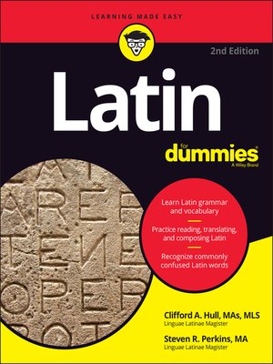 cover image of Latin For Dummies
